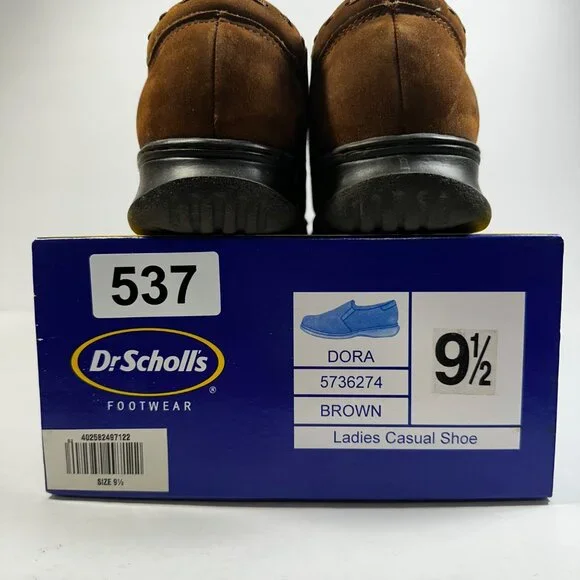 Dr. Scholls DORA Women's Casual Brown Suede Shoes Size 9.5 - Picture 6 of 6
